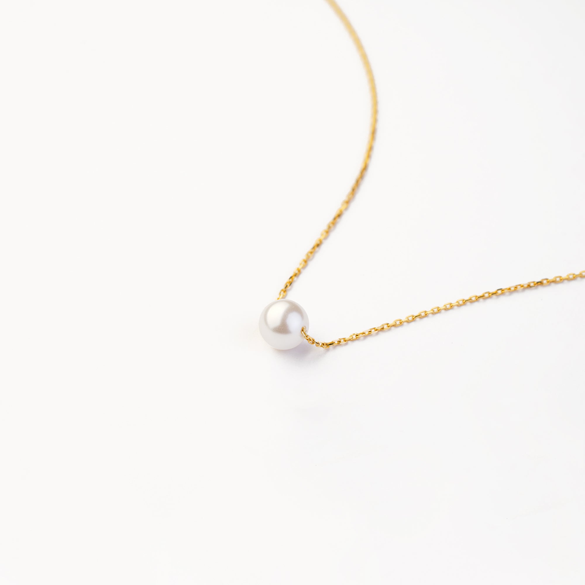 Altın İnci Kolye 14 Ayar