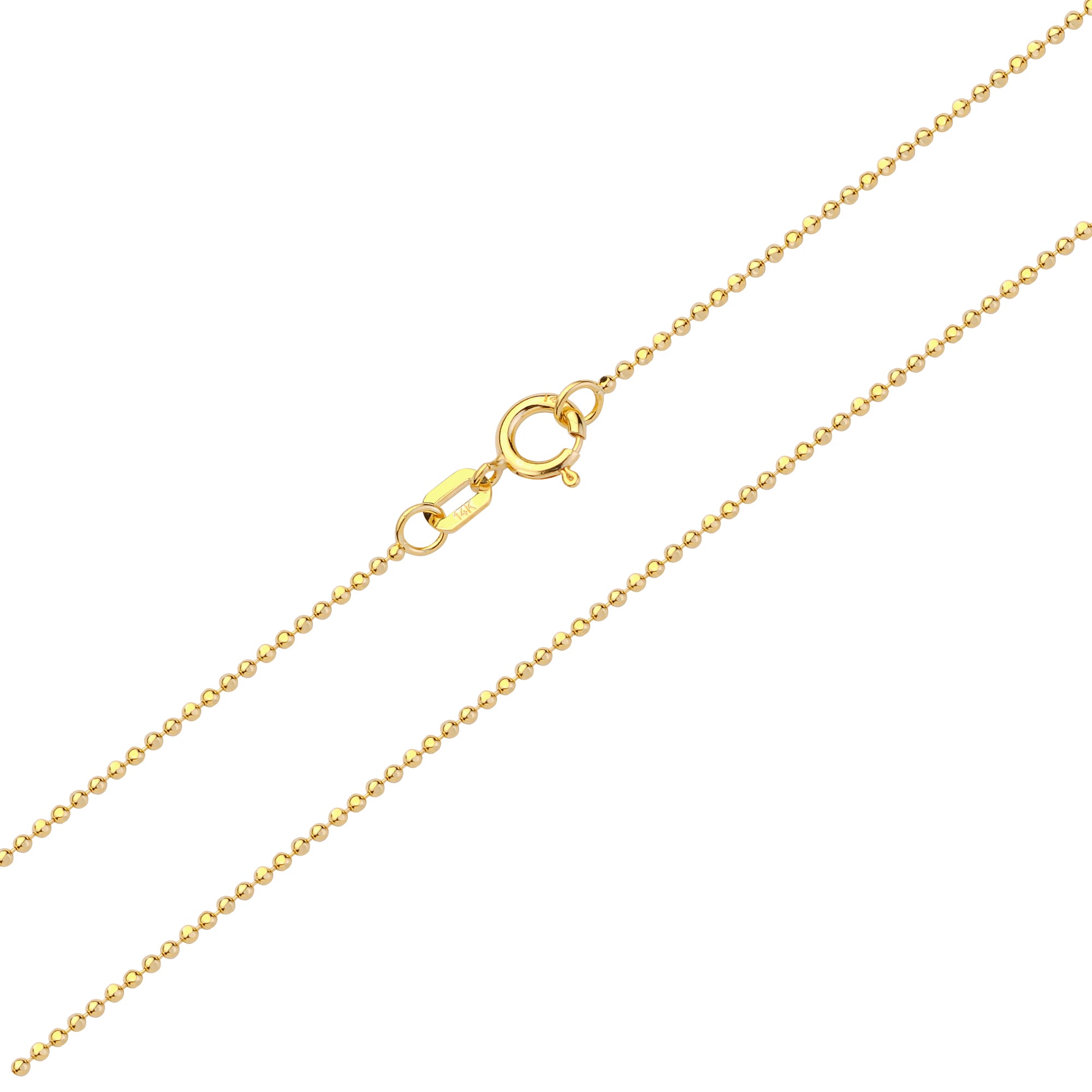 Top Altın Zincir 14 Ayar