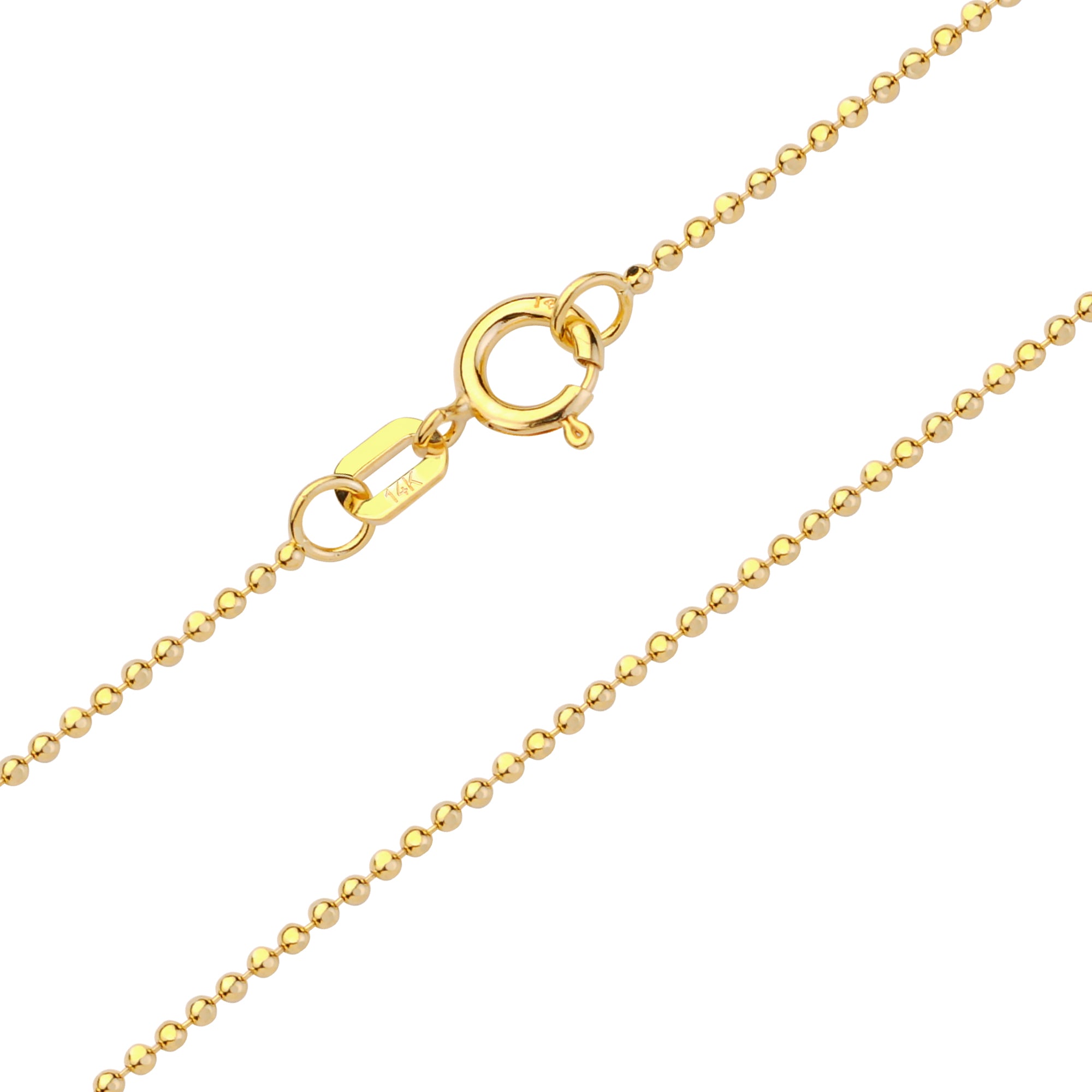 Top Altın Zincir 14 Ayar