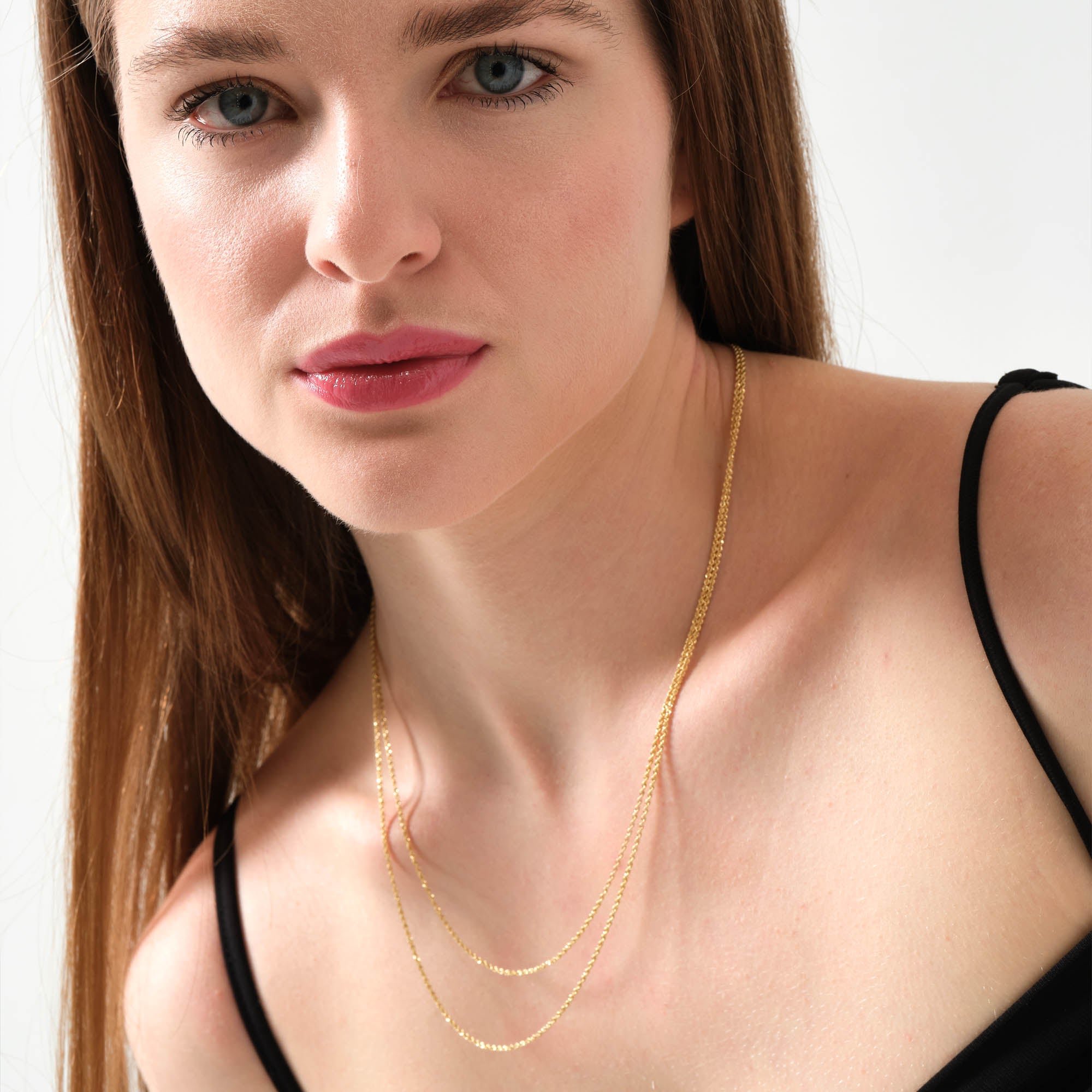 Halat Altın Zincir Kolye 14 Ayar