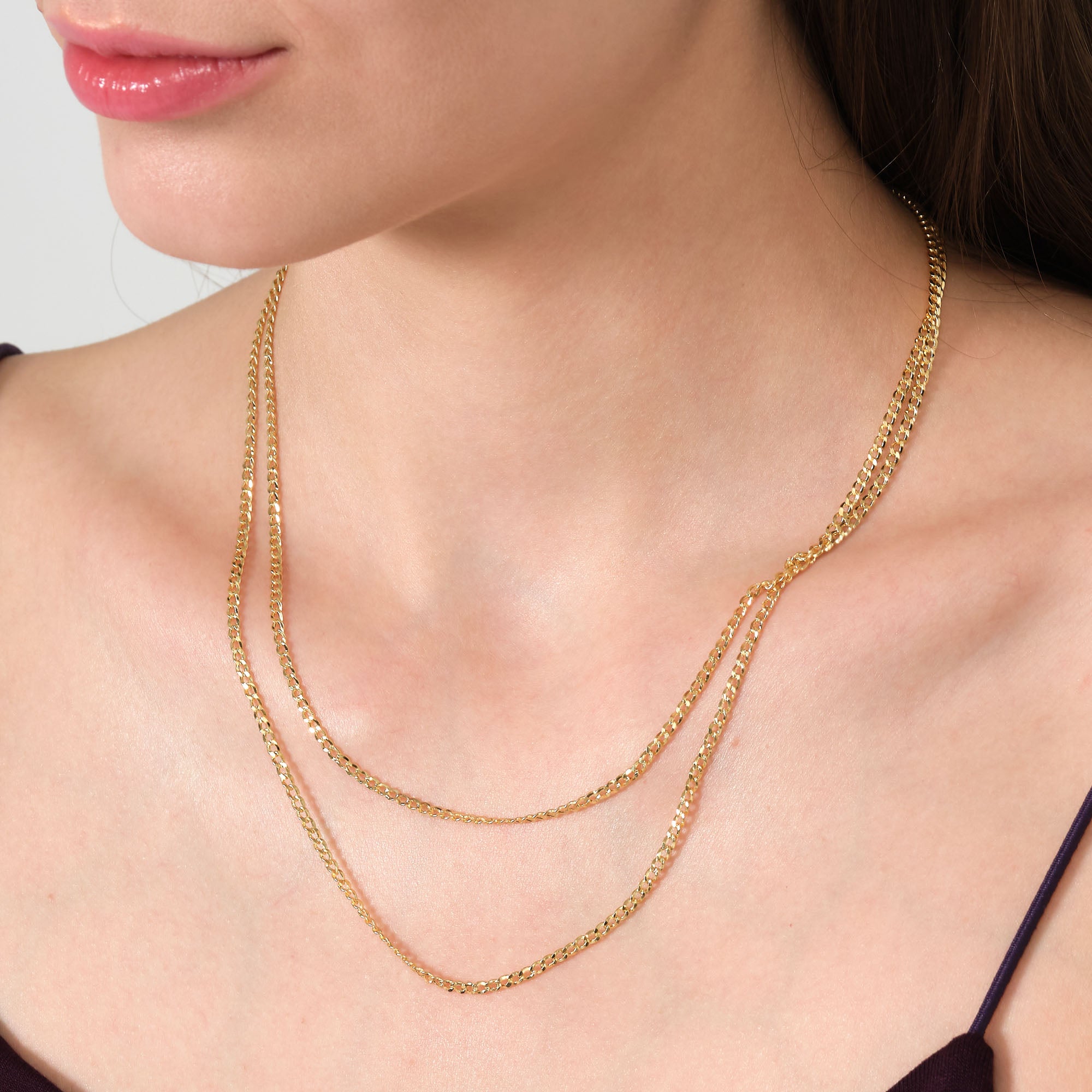 Gurmet Altın Zincir Kolye 14 Ayar